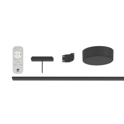 [93872] Eglo track plus starterset zwart 1m