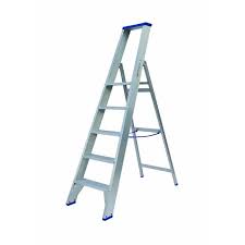 [94011] Solide professionele trapladder 5 treden