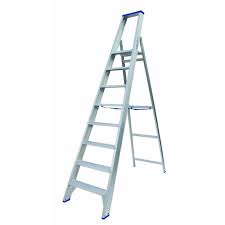 [94014] Solide professionele trapladder 8 treden
