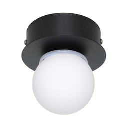 [94767] Eglo wand-/plafondlamp Mosiano zwart IP44