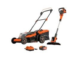 [95835] PowerPlus dual accu grasmaaier + trimme R2x20V 5,0/2,5Ah