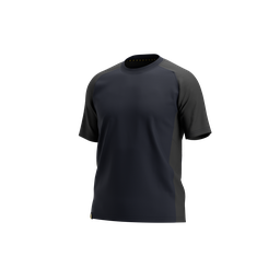 [96021] Oak T-shirt blauw/donkergrijs
