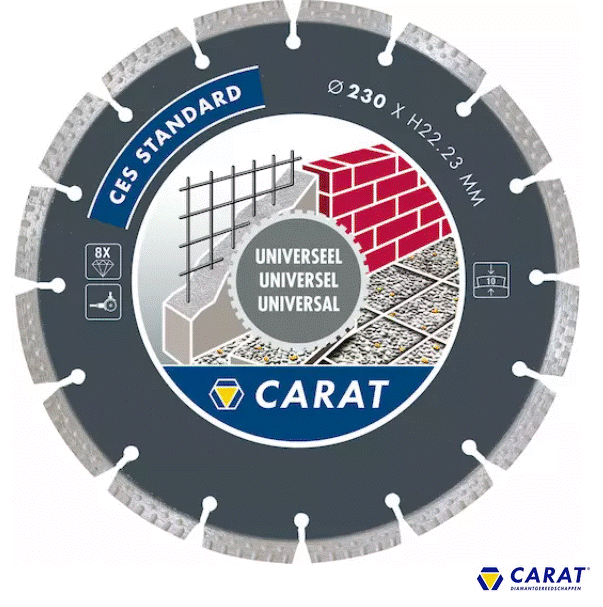 [96587] Carat diamantschijf CES standaard universeel 125 x 22,2mm