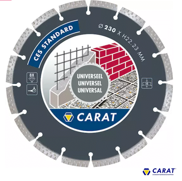 [96592] Carat diamantschijf CES Standaard universeel 230 x 22,2mm