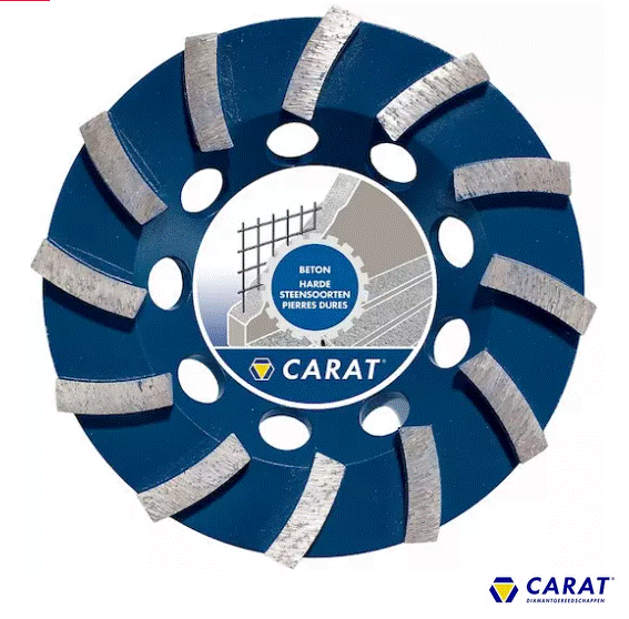 [96599] Carat slijpkop CUDG Standaard 125 x 22,23mm