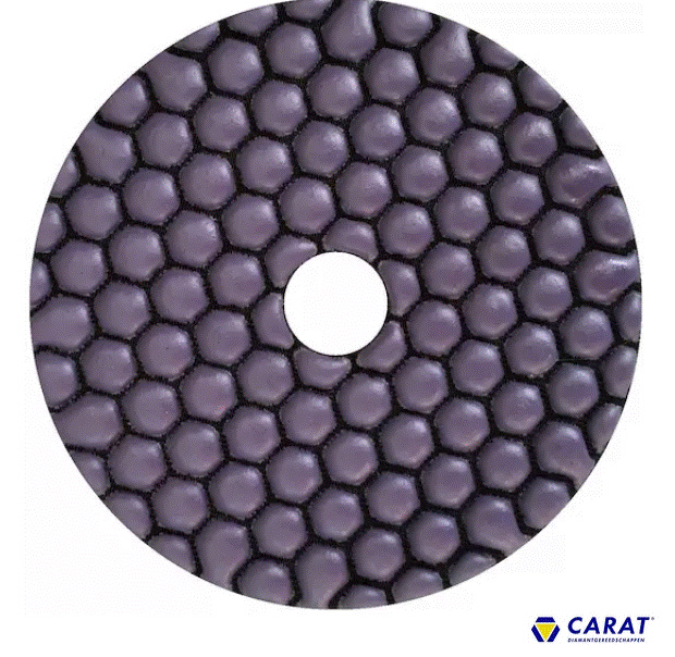 [96637] Carat polijstpad EGP 125 - P100 - droog