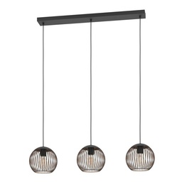 [96861] Eglo Almanzora hanglamp koper 3x E27