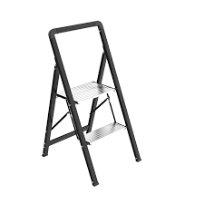 [97013] Escalo Ultraslim trapladder 2 treden zwart