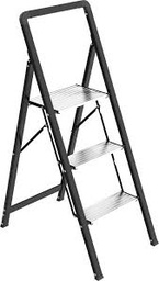 [97014] Escalo Ultraslim trapladder 3 treden zwart