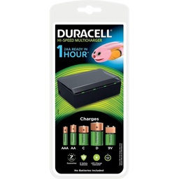 [51479] DURACELL CEF22 MULTICHARGER 8AA/AAA +4C/D +9V