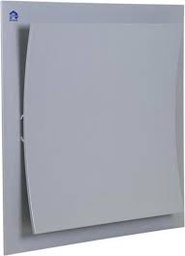 [53189] Renson inbouw afzuigrooster design 188x188mm RAL9006