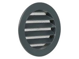 [53206] Renson 434/R inbouwschoepenrooster 160mm RAL9006