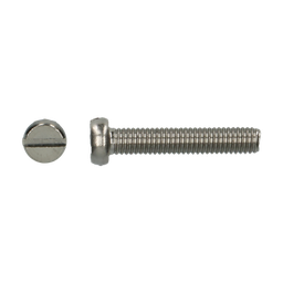 [54668] Metaalschroef met cilindrische kop inox M3x25mm (10st)