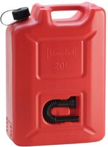 [56469] Hünersdorff Profi jerrycan rood voor brandstof 20L