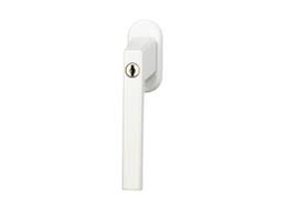 [60284] Abus raamkruk met sleutel wit