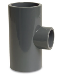 [04333] Druk PVC T-stuk 40x32x40mm - 90°