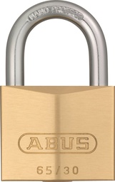 [67665] Abus 65/30 hangslot messing