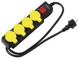 [70989] Verdeelblok werf IP44 H07RN-F 3G2,5-4ST-5M