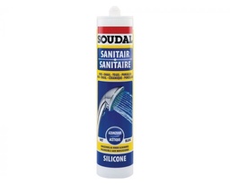 [71718] Soudal silicone sanitair premium transparant - 290ml