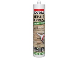 [72837] Soudal repair express cement - 300ml RAL1015
