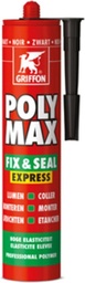 [73397] POLYMAX FIX&SEAL EXPRESS ZWART - 425G