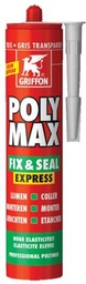 [73398] POLYMAX FIX&SEAL EXPRESS TRANSPARANT GRIJS - 300G