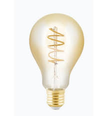 [74189] Eglo LED lamp peer m/spiraal amber E27 4W 245lm 2200K