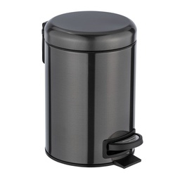 [75111] AFVALEMMER LEMAN 3L - INOX MET ZWART