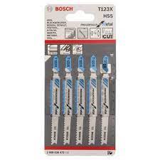 [76091] Bosch - decoupeerzaagblad T123XF - 5x