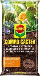 [76751] Compo potgrond cactussen & vetplanten 5L