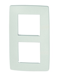 [78750] Niko 2V afdekplaat verticaal wit