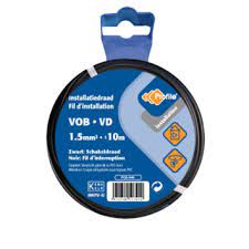 [78928] Profile VOB kabel 1.5 zwart 10m