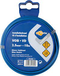 [78929] Profile VOB kabel 2.5mm² blauw 10m