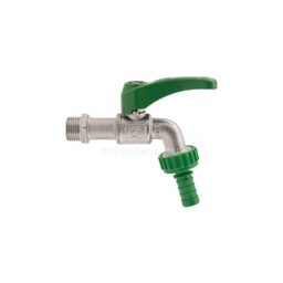 [82254] Dubbeldienst kogelkraan 1/2 met regelbare tuit