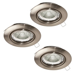 [82358] Eglo LED inbouwspot GU10 3.3w 240lm (3st)