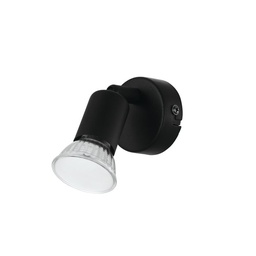 [82498] Eglo Trastanello-Buzz opbouwspot 1x GU10 4.6W zwart