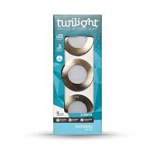 [82519] Twilight hydro LED inbouwspot IP65 6500K nickel satin 5W 375Lm (3st)