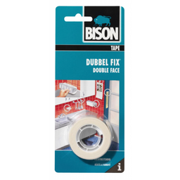 [10950] Bison dubbel-fix tape 19mm x 1.5m